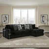 image:imageSignature Design by Ashley MidnightMadness Jumbo Corduroy Chair and a HalfOnyx