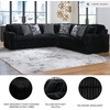 image:imageSignature Design by Ashley MidnightMadness Jumbo Corduroy Chair and a HalfOnyx
