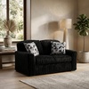 image:imageSignature Design by Ashley MidnightMadness Jumbo Corduroy Chair and a HalfOnyx