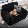 image:imageSignature Design by Ashley MidnightMadness Jumbo Corduroy Chair and a HalfOnyx