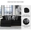 image:imageSignature Design by Ashley MidnightMadness Jumbo Corduroy Chair and a HalfOnyx