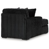image:imageSignature Design by Ashley MidnightMadness Jumbo Corduroy Chair and a HalfOnyx