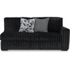image:imageSignature Design by Ashley MidnightMadness Jumbo Corduroy Chair and a HalfOnyx