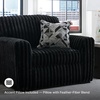 image:imageSignature Design by Ashley MidnightMadness Jumbo Corduroy Chair and a HalfOnyx