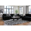 image:imageSignature Design by Ashley MidnightMadness Jumbo Corduroy Chair and a HalfOnyx
