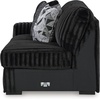 image:imageSignature Design by Ashley MidnightMadness Jumbo Corduroy Chair and a HalfOnyx
