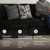 image:imageSignature Design by Ashley MidnightMadness Jumbo Corduroy Chair and a HalfOnyx