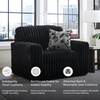 image:imageSignature Design by Ashley MidnightMadness Jumbo Corduroy Chair and a HalfOnyx