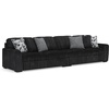 image:imageSignature Design by Ashley MidnightMadness Jumbo Corduroy Chair and a HalfOnyx