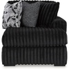 image:imageSignature Design by Ashley MidnightMadness Jumbo Corduroy Chair and a HalfOnyx