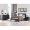image:imageSignature Design by Ashley Modern Black Nightstand with Wireless Charger