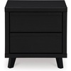 image:imageSignature Design by Ashley Modern Black Nightstand with Wireless Charger