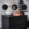 image:imageSignature Design by Ashley Modern Black Nightstand with Wireless Charger