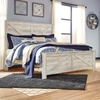 image:imageSignature Design by Ashley Modern Farmhouse Queen Bed FrameKing Crossbuck Panel Bed