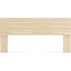 image:imageSignature Design by Ashley Modern King Panel Headboard Only Solid WhiteLight Brown