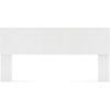 image:imageSignature Design by Ashley Modern King Panel Headboard Only Solid WhiteWhite