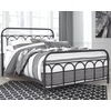 image:imageSignature Design by Ashley Nashburg Full Metal Farmhouse Bed Frame BlackBlack