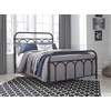 image:imageSignature Design by Ashley Nashburg Full Metal Farmhouse Bed Frame BlackBlack