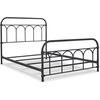 image:imageSignature Design by Ashley Nashburg Full Metal Farmhouse Bed Frame BlackBlack