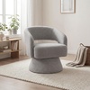 image:imageSignature Design by Ashley Nashkins Swivel Accent Chair Pebble Boucle