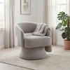 image:imageSignature Design by Ashley Nashkins Swivel Accent Chair Pebble Boucle