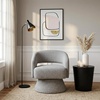 image:imageSignature Design by Ashley Nashkins Swivel Accent Chair Pebble Boucle