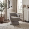 image:imageSignature Design by Ashley Nashkins Swivel Accent Chair Pebble Boucle