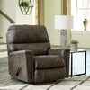 image:imageSignature Design by Ashley Navi 1Piece Rocker Recliner Smoke Faux Leather