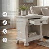 image:imageSignature Design by Ashley Nightstand Bedside Table Antique White WoodAntique White