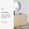 image:imageSignature Design by Ashley Onita 6 Drawer Bedroom Dresser Natural FinishBeige