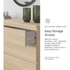 image:imageSignature Design by Ashley Onita 6 Drawer Bedroom Dresser Natural FinishBeige