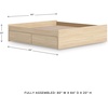 image:imageSignature Design by Ashley Onita King Platform Bed with Storage 4 Drawers