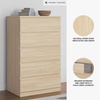 image:imageSignature Design by Ashley Onita Tall 5 Drawer Chest of Drawers NaturalBeige