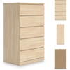 image:imageSignature Design by Ashley Onita Tall 5 Drawer Chest of Drawers NaturalBeige