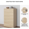 image:imageSignature Design by Ashley Onita Tall 5 Drawer Chest of Drawers NaturalBeige