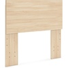 image:imageSignature Design by Ashley Onita Twin Panel Bed Headboard WoodLook