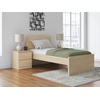 image:imageSignature Design by Ashley Onita Twin Panel Bed Headboard WoodLook