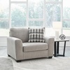 image:imageSignature Design by Ashley Oversized Accent Chair and a Half Flannel