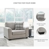 image:imageSignature Design by Ashley Oversized Accent Chair and a Half Flannel