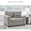 image:imageSignature Design by Ashley Oversized Accent Chair and a Half Flannel