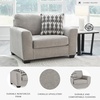 image:imageSignature Design by Ashley Oversized Accent Chair and a Half Flannel