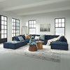 image:imageSignature Design by Ashley Oversized Armless Accent Chair TaupeBlue