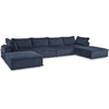image:imageSignature Design by Ashley Oversized Armless Accent Chair TaupeNavy