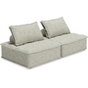 image:imageSignature Design by Ashley Oversized Armless Accent Chair TaupeTaupe
