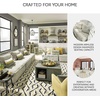 image:imageSignature Design by Ashley Oversized Armless Accent Chair TaupeTaupe