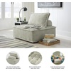 image:imageSignature Design by Ashley Oversized Armless Accent Chair TaupeTaupe