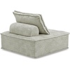 image:imageSignature Design by Ashley Oversized Armless Accent Chair TaupeTaupe