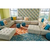 image:imageSignature Design by Ashley Oversized Armless Accent Chair TaupeTaupe