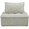 image:imageSignature Design by Ashley Oversized Armless Accent Chair TaupeTaupe
