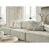 image:imageSignature Design by Ashley Oversized Armless Accent Chair TaupeTaupe